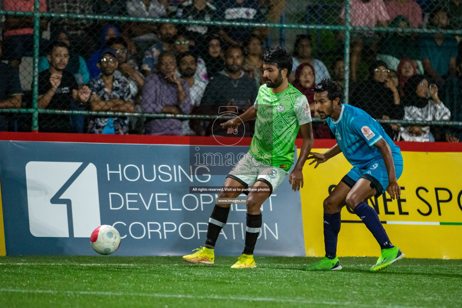 MACL vs Team DJA in Club Maldives Cup 2022 was held in Hulhumale', Maldives on Tuesday, 18th October 2022. Photos: Hassan Simah/ images.mv