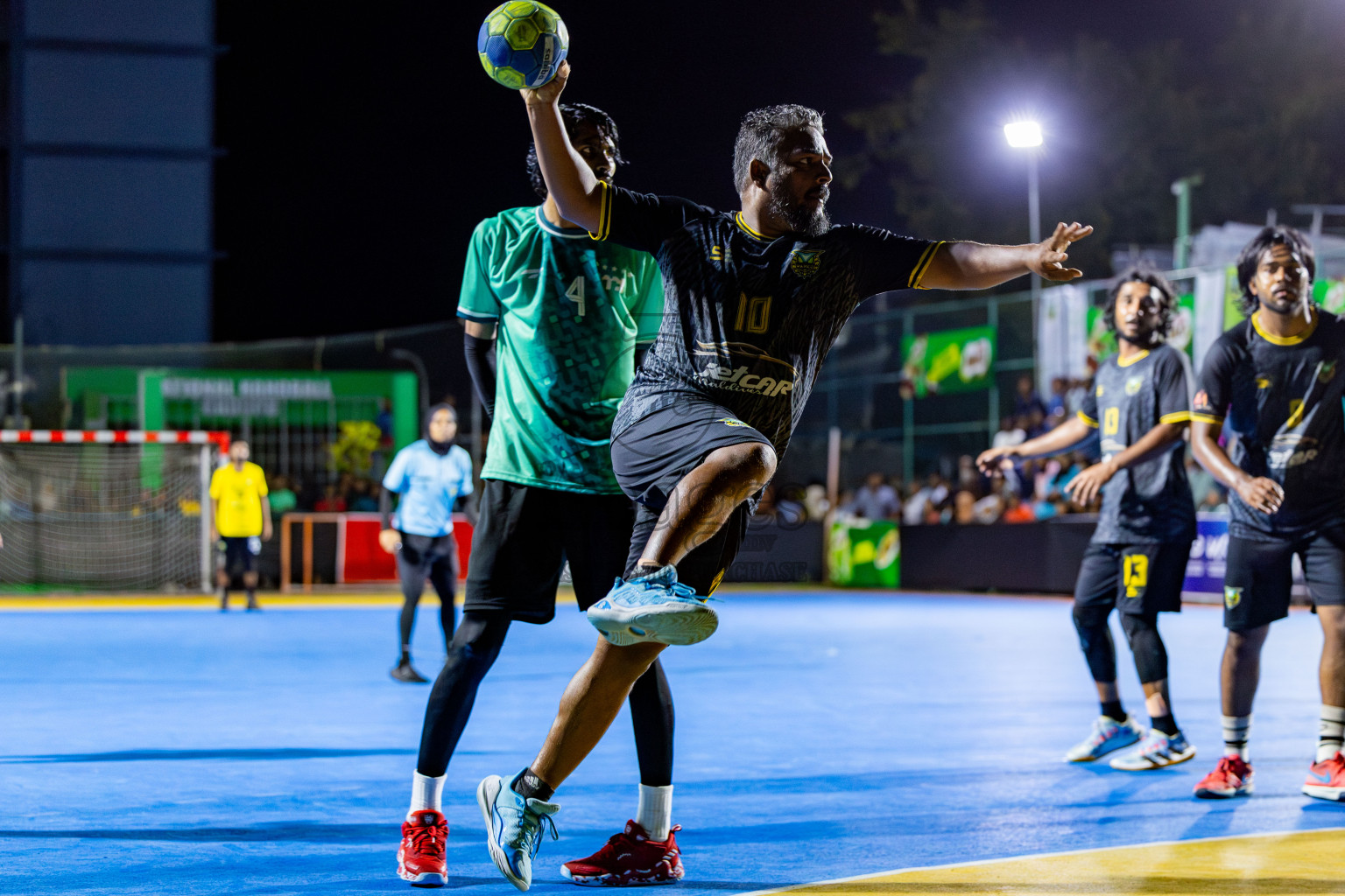 1st Division Final of 8th Inter-Office/Company Handball Tournament 2024, held in Handball ground, Male', Maldives on Tuesday, 11th September 2024 Photos: Nausham Waheed/ Images.mv