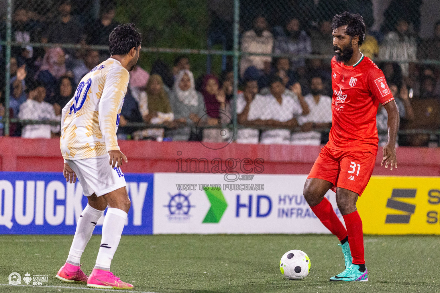 HA Kelaa vs HA Baarah in Day 1 of Golden Futsal Challenge 2024 was held on Monday, 15th January 2024, in Hulhumale', Maldives Photos: Ismail Thoriq / images.mv