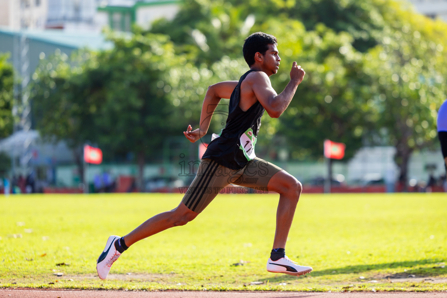 Day 1 of 33rd National Athletics Championship was held in Ekuveni Track at Male', Maldives on Thursday, 5th September 2024. Photos: Nausham Waheed / images.mv