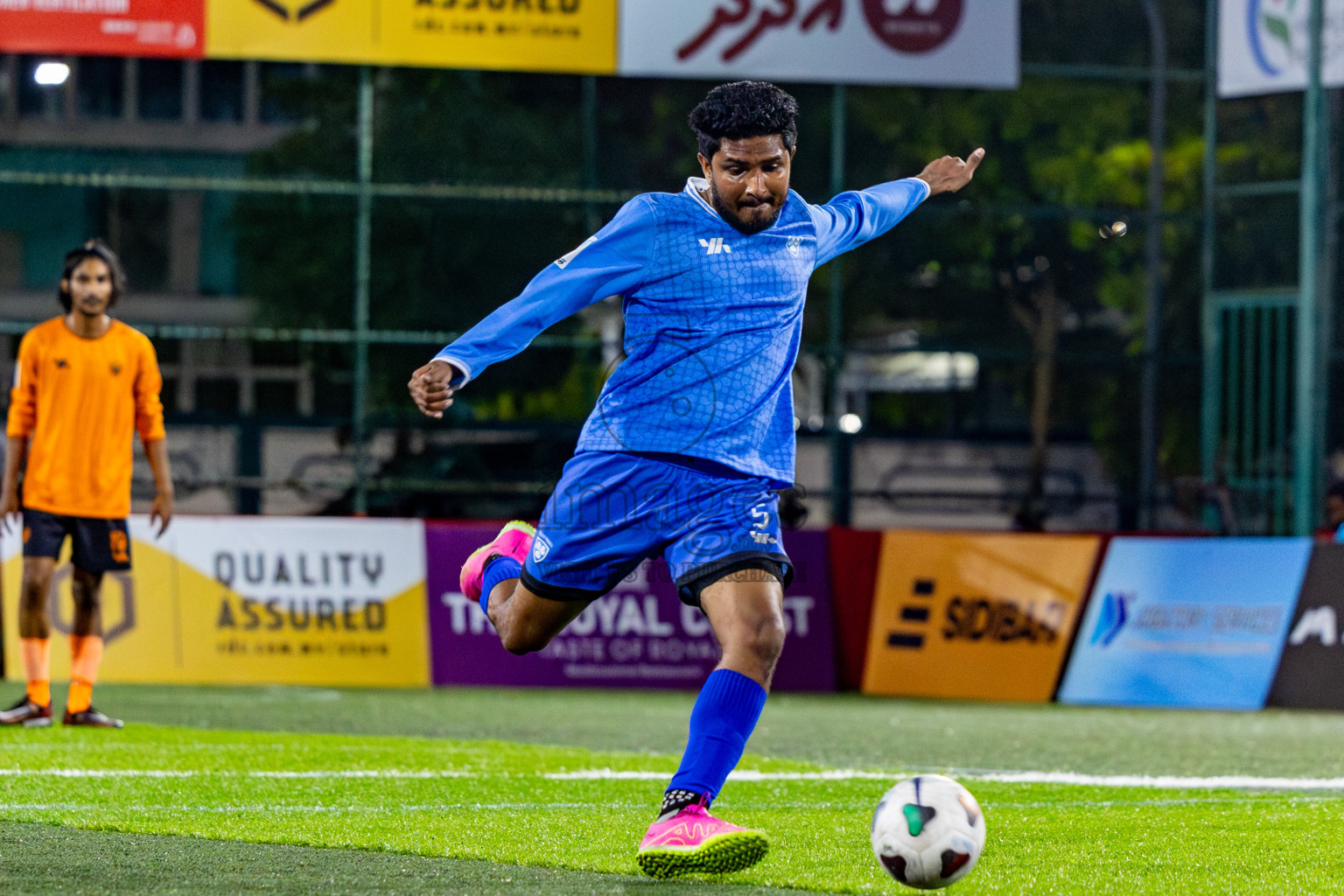 TRADE CLUB vs CLUB NDA in Club Maldives Classic 2024 held in Rehendi Futsal Ground, Hulhumale', Maldives on Thursday, 12th September 2024. Photos: Nausham Waheed / images.mv