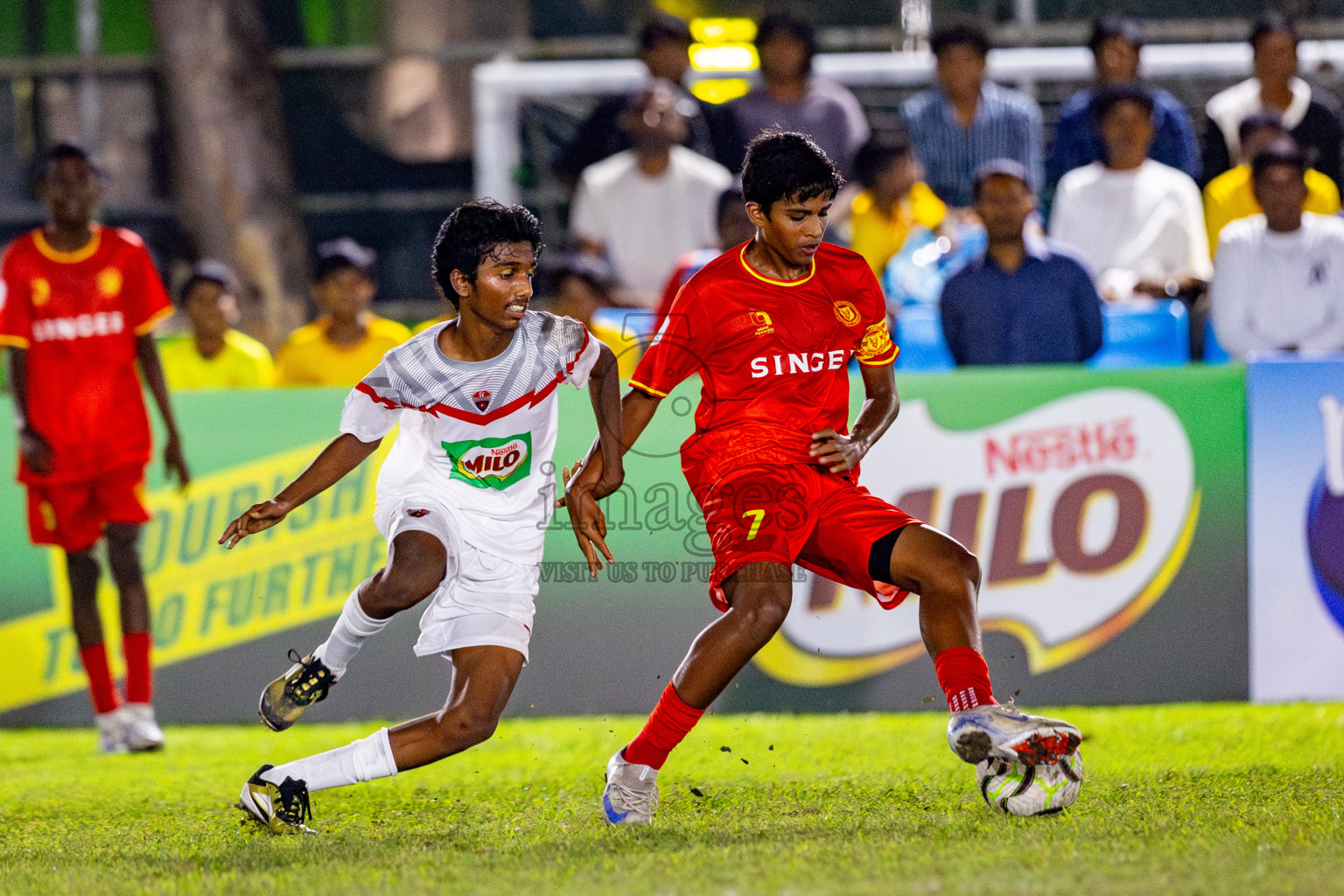 Under 14 Victory vs TC on day 3 of Dhivehi Youth League 2024 held at Henveiru Stadium on Saturday, 23rd November 2024. Photos: Nausham Waheed/ Images.mv