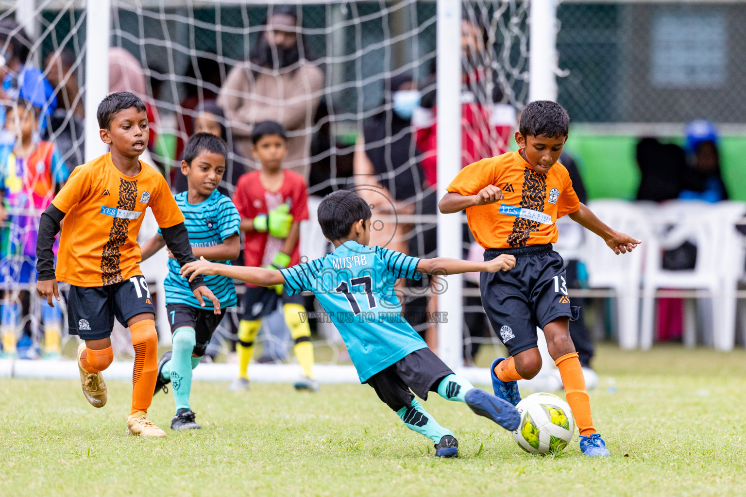 Day 1 of MILO SVAM Juniors 2025 (U-8) was held at Henveiru Stadium in Male', Maldives on Thursday, 26th June 2025. 
Photos: Hassan Simah / images.mv