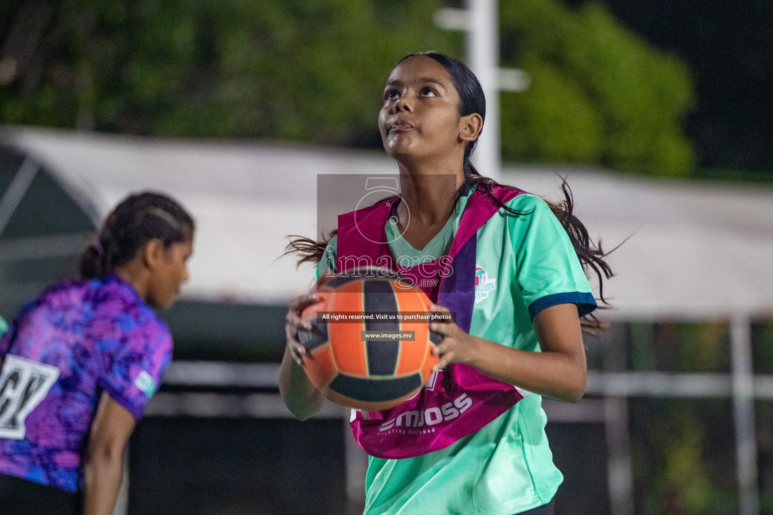 Day 2 of 20th Milo National Netball Tournament 2023, held in Synthetic Netball Court, Male', Maldives on 30th May 2023 Photos: Nausham Waheed/ Images.mv