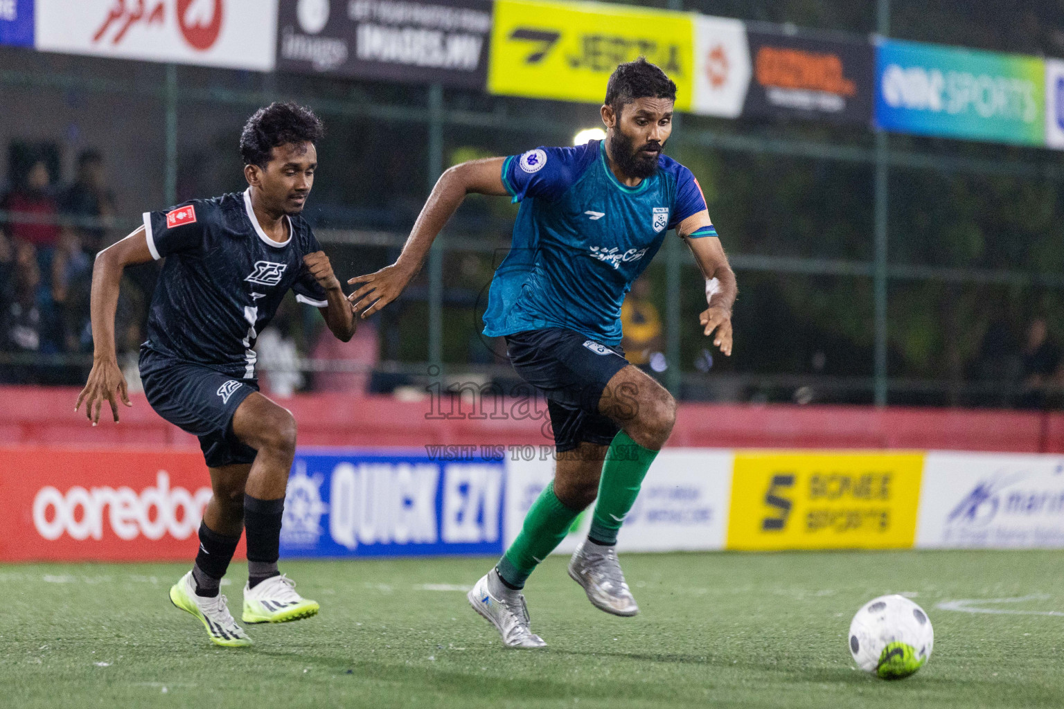 F Feeali vs F Bilehdhoo in Day 8 of Golden Futsal Challenge 2024 was held on Monday, 22nd January 2024, in Hulhumale', Maldives Photos: Nausham Waheed / images.mv