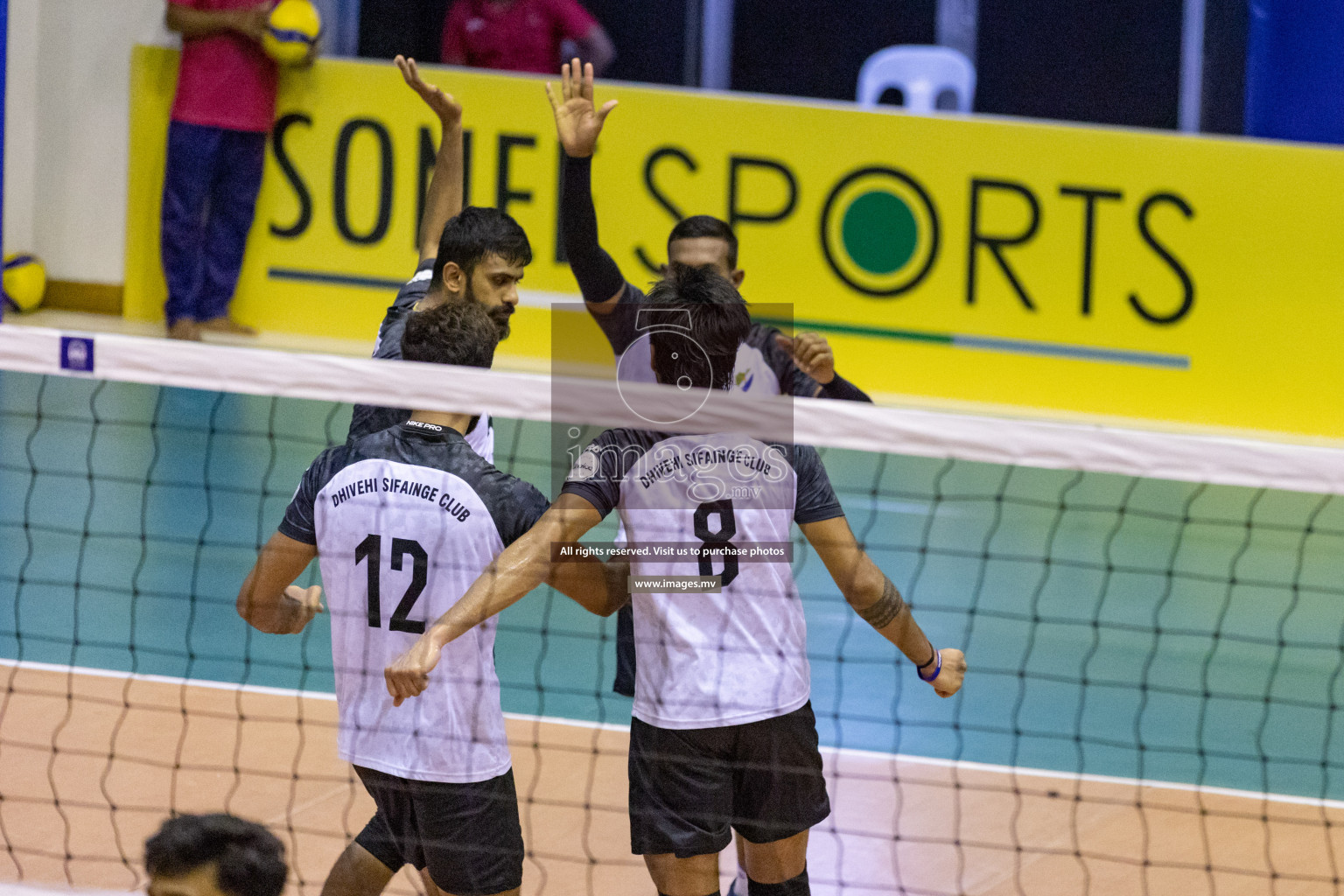 Sports Club City vs Dhivehi Sifainge Club in the Finals of National Volleyball Tournament 2022 on Thursday, 07th July 2022, held in Social Center, Male', Maldives