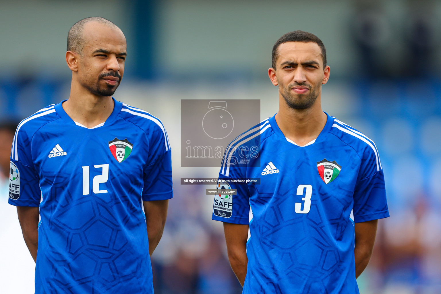 Kuwait vs Bangladesh in the Semi-final of SAFF Championship 2023 held in Sree Kanteerava Stadium, Bengaluru, India, on Saturday, 1st July 2023. Photos: Nausham Waheed, Hassan Simah / images.mv