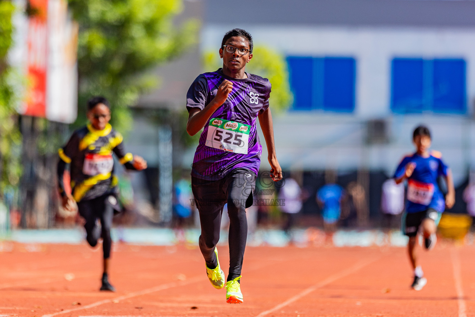 Day 1 of Inter-school Athletics Championship 2025 held in Ekuveni Synthetic Track, Male', Maldives on Monday, 06th October 2025. Photos by: Areef Adam  / Images.mv