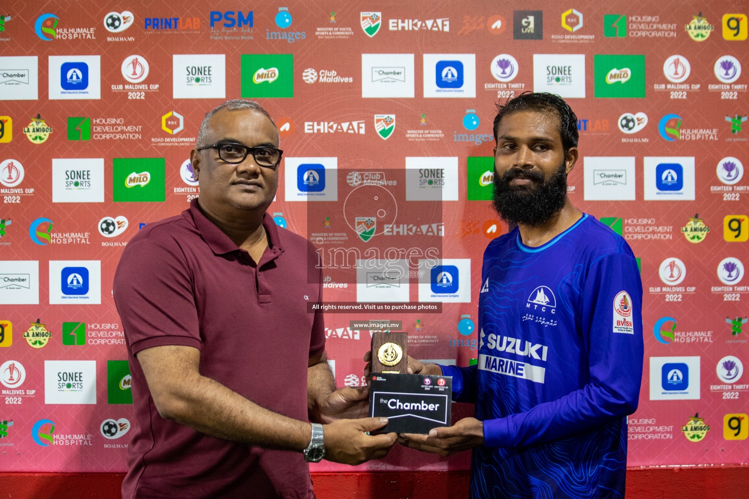 Team MTCC vs MIFCO RC in Club Maldives Cup 2022 was held in Hulhumale', Maldives on Thursday, 13th October 2022. Photos: Hassan Simah/ images.mv