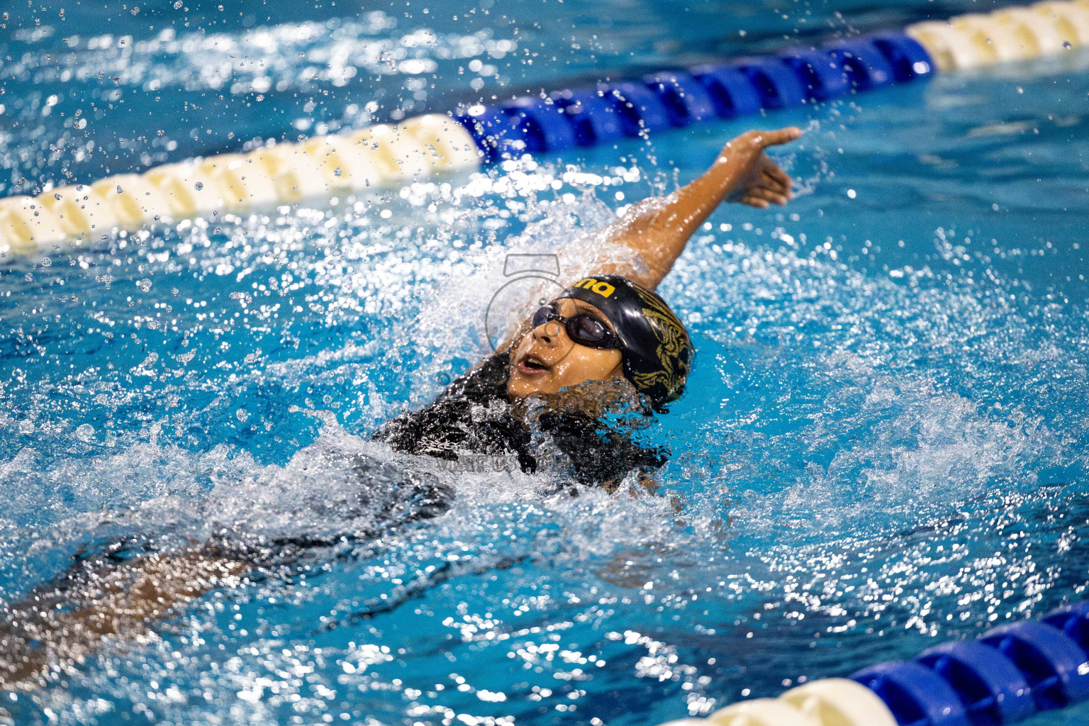 Day 6 of National Swimming Competition 2024 held in Hulhumale', Maldives on Wednesday, 18th December 2024. Photos: Mohamed Mahfooz Moosa / images.mv