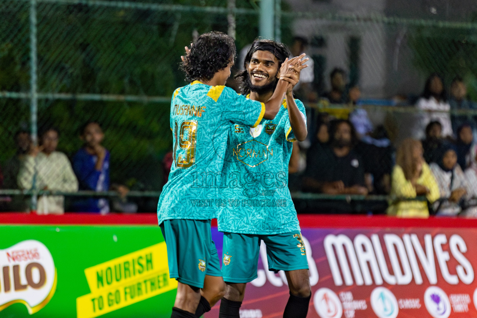 Club WAMCO vs MIBSA in Club Maldives Cup 2024 held in Rehendi Futsal Ground, Hulhumale', Maldives on Friday, 4th October 2024. 
Photos: Hassan Simah / images.mv