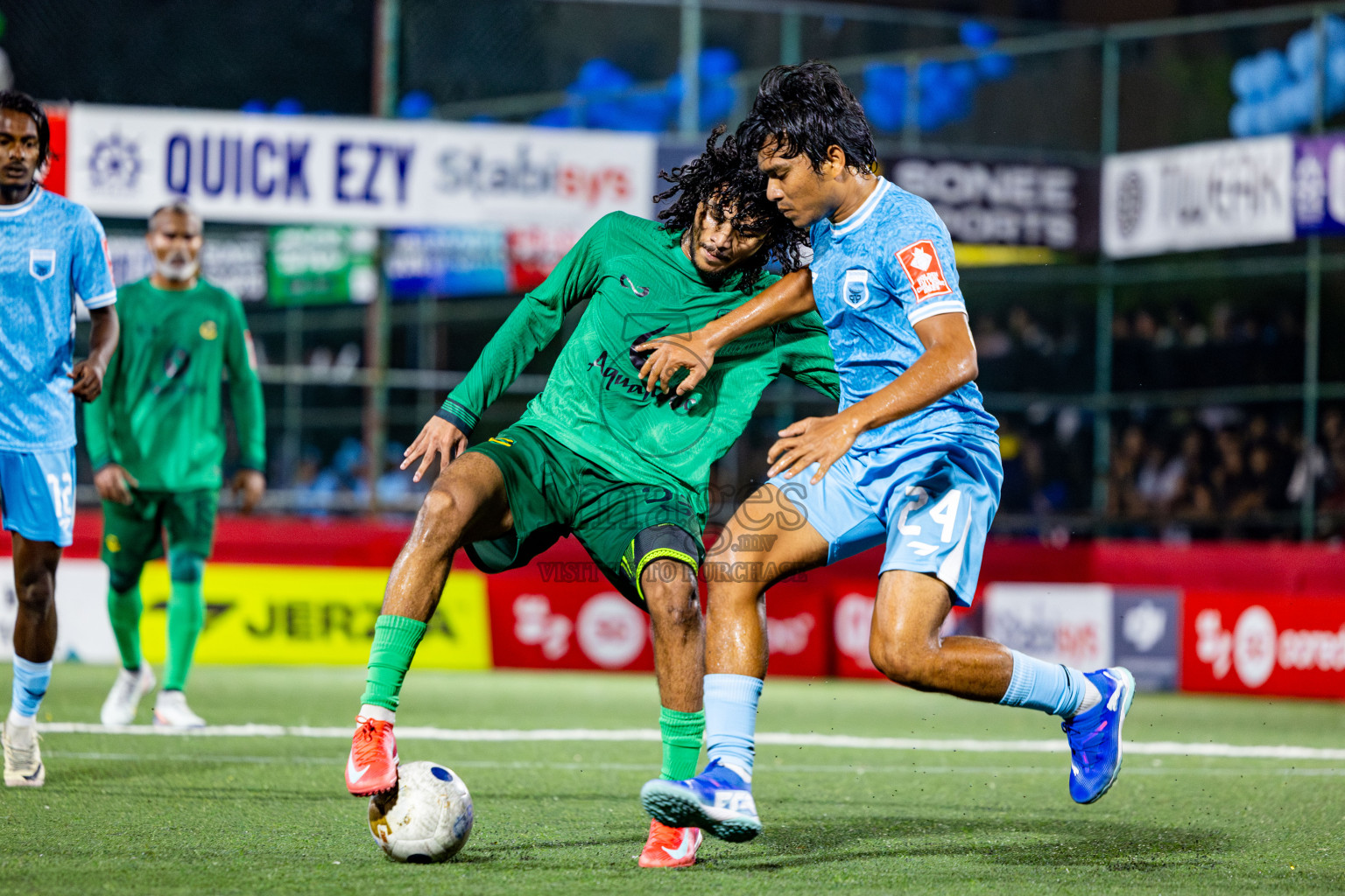 HA Dhidhdhoo vs HA Vashafaru in Haa Alif Atoll Finals Day 28 of Golden Futsal Challenge 2025 was held on Saturday , 1st February 2025, in Hulhumale', Maldives. Photos: Nausham Waheed / images.mv