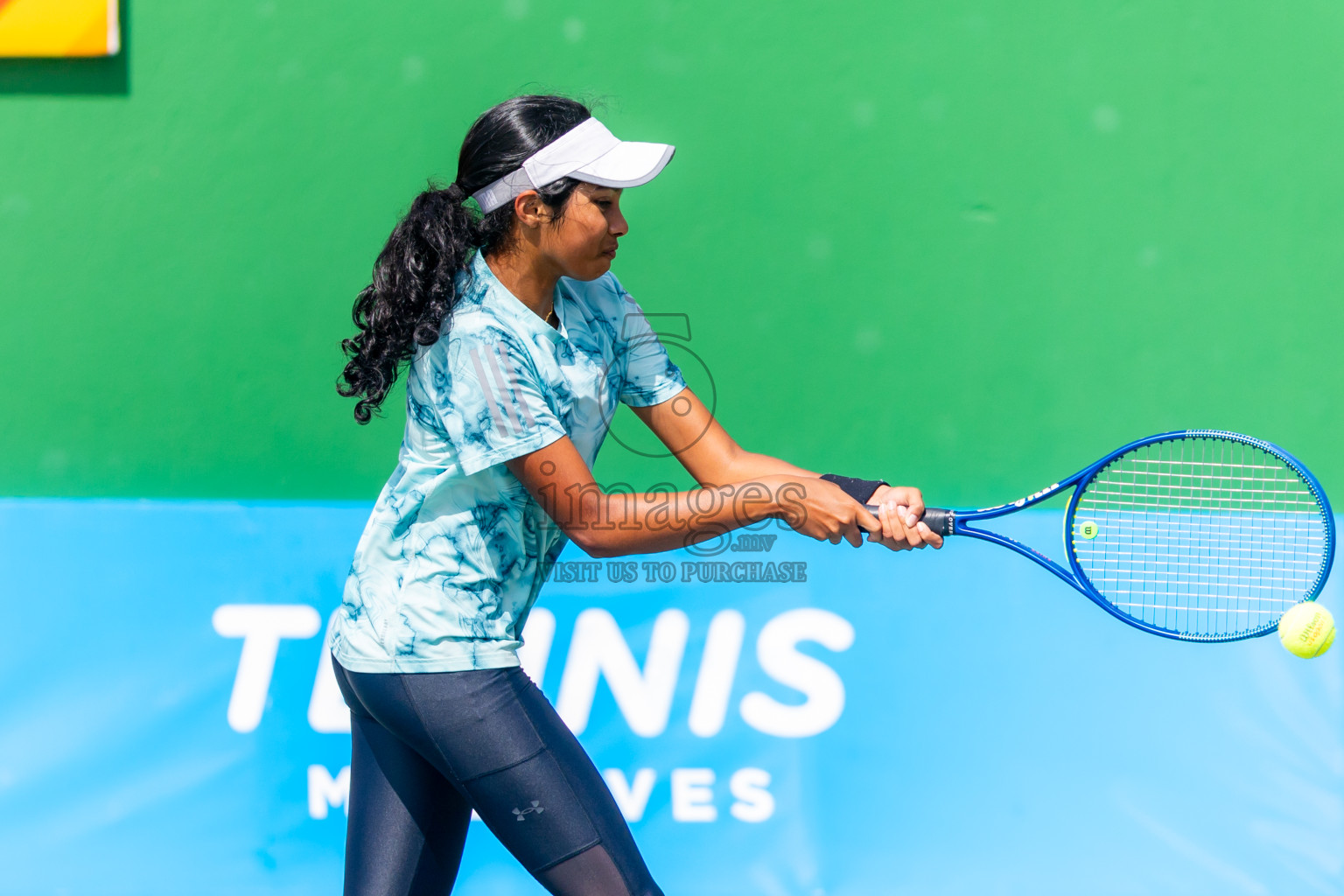 Day 8 of ATF Maldives Junior Open Tennis was held in Male' Tennis Court, Male', Maldives on Thursday, 19th December 2024. Photos: Nausham Waheed/ images.mv