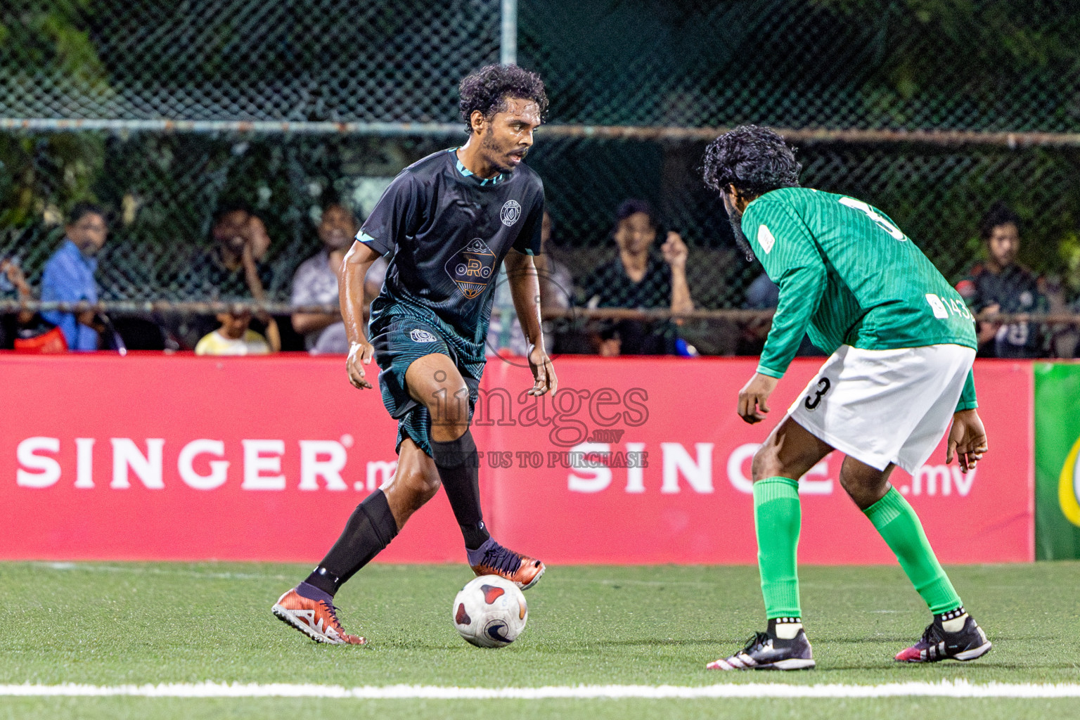 SDFC VS TEAM BADHAHI in Club Maldives Classic 2024 held in Rehendi Futsal Ground, Hulhumale', Maldives on Monday, 9th September 2024. Photos: Nausham Waheed / images.mv