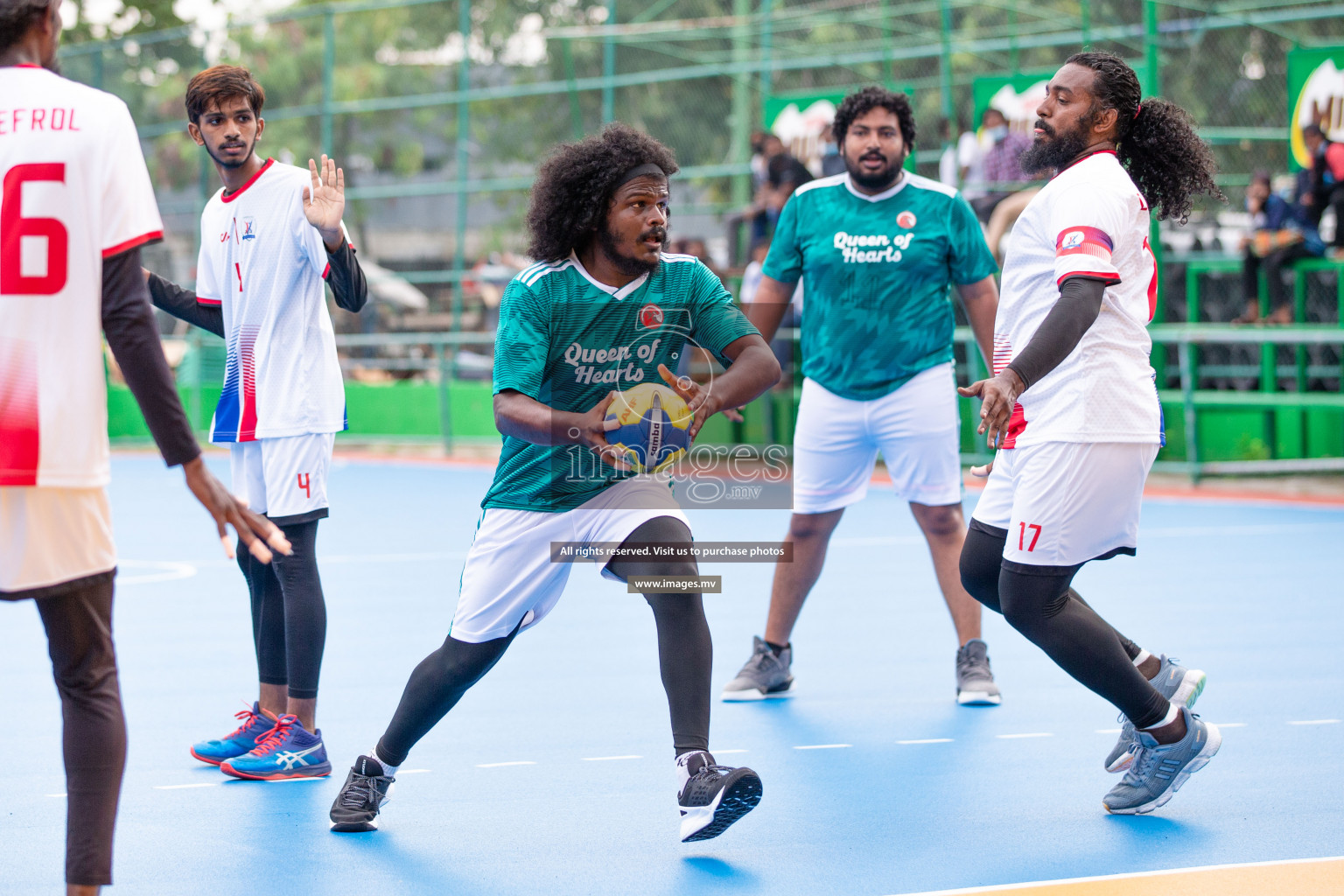 Milo 8th National Handball Tournament Day3, 17th December 2021, at Handball Ground, Male', Maldives. Photos by Shuu Abdul Sattar