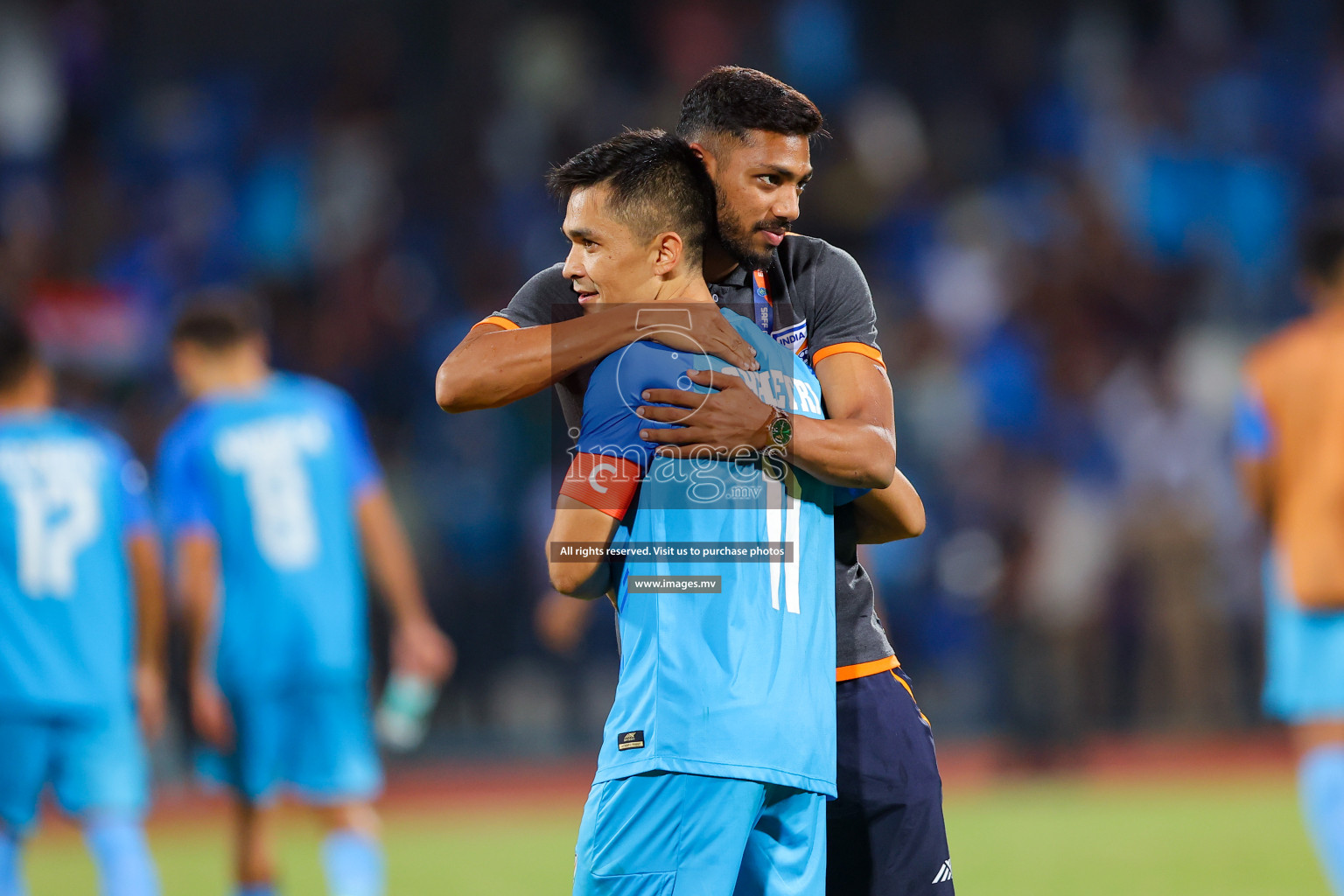 Lebanon vs India in the Semi-final of SAFF Championship 2023 held in Sree Kanteerava Stadium, Bengaluru, India, on Saturday, 1st July 2023. Photos: Nausham Waheed, Hassan Simah / images.mv