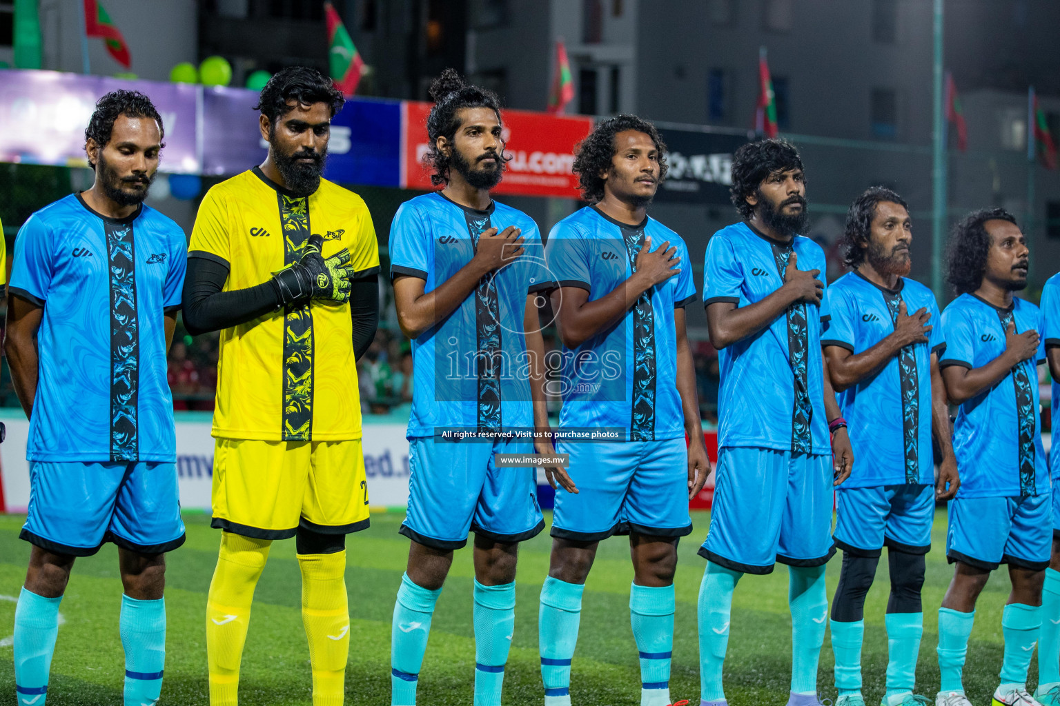 Team FSM vs Club HDC in the Quarter Finals of Club Maldives 2021 held at Hulhumale;, on 12th December 2021 Photos: Ismail Thoriq / images.mv