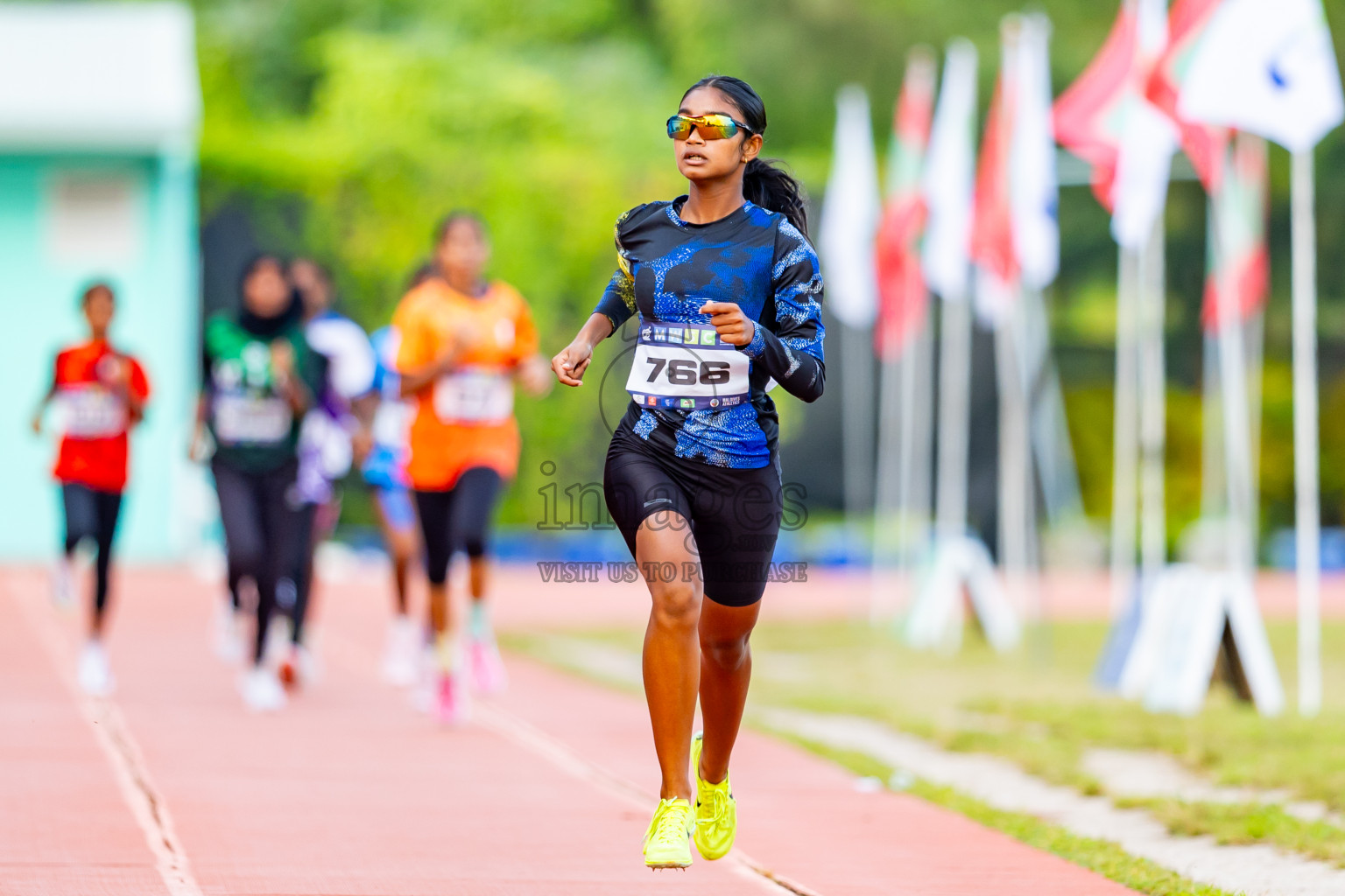 Day 5 of MWSC Interschool Athletics Championships 2024 held in Hulhumale Running Track, Hulhumale, Maldives on Wednesday, 13th November 2024. Photos by: Nausham Waheed / Images.mv