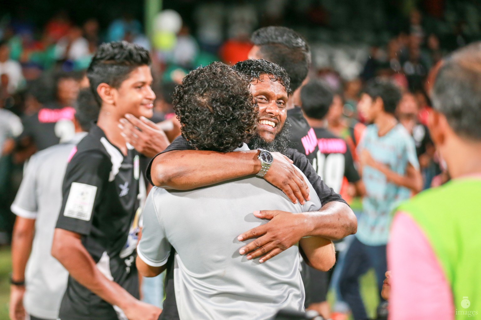 Presidents Cup final match between Eagles and TC Sports Club in Male', Maldives, Tuesday, November 29, 2016. Eagles won the match by 1 - 0 (Images.mv Photo/ Hussain Sinan).