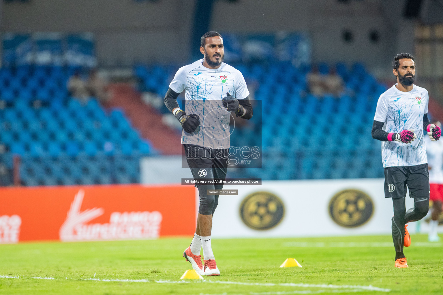 Maldives vs Bhutan in SAFF Championship 2023 held in Sree Kanteerava Stadium, Bengaluru, India, on Wednesday, 22nd June 2023. Photos: Nausham Waheed / images.mv