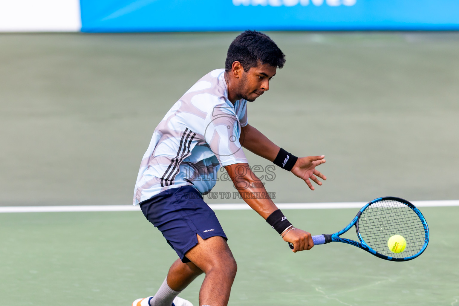 Day 4 of ATF Maldives Junior Open Tennis was held in Male' Tennis Court, Male', Maldives on Thursday, 12th December 2024. Photos: Nausham Waheed/ images.mv