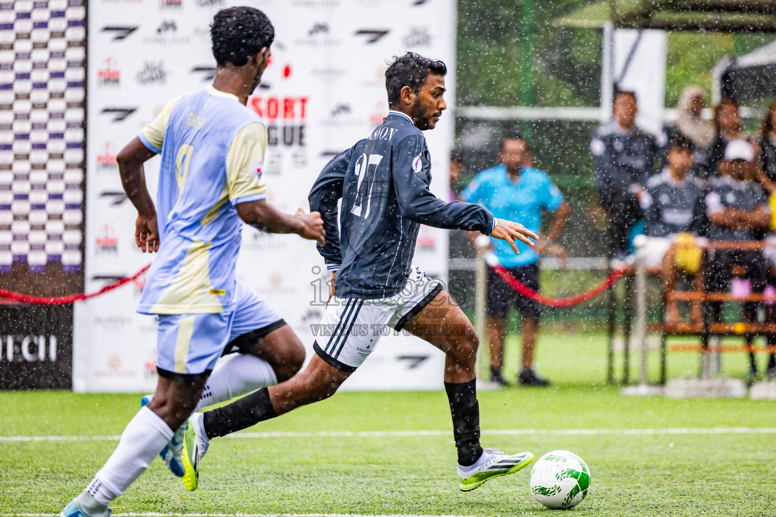 Amilla vs Anantara in Day 2 of Resort League 2025 (Baa Zone) was held on Thursday, 10th July 2025 in Avani+ Fares Maldives Resort, Baa Atoll, Maldives. Photos: Nausham Waheed / images.mv