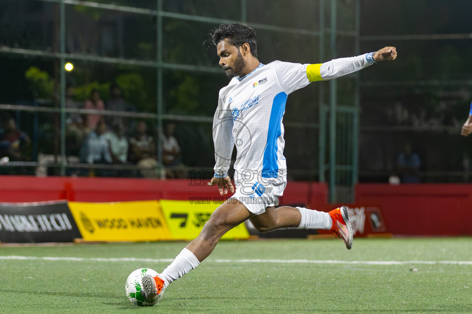 BCC vs Police Club in Day 9 of Office League 2025 was held on Thursday, 24th April 2025 in Hulhumale', Maldives. Photos: Mohamed Mahfooz Moosa / images.mv