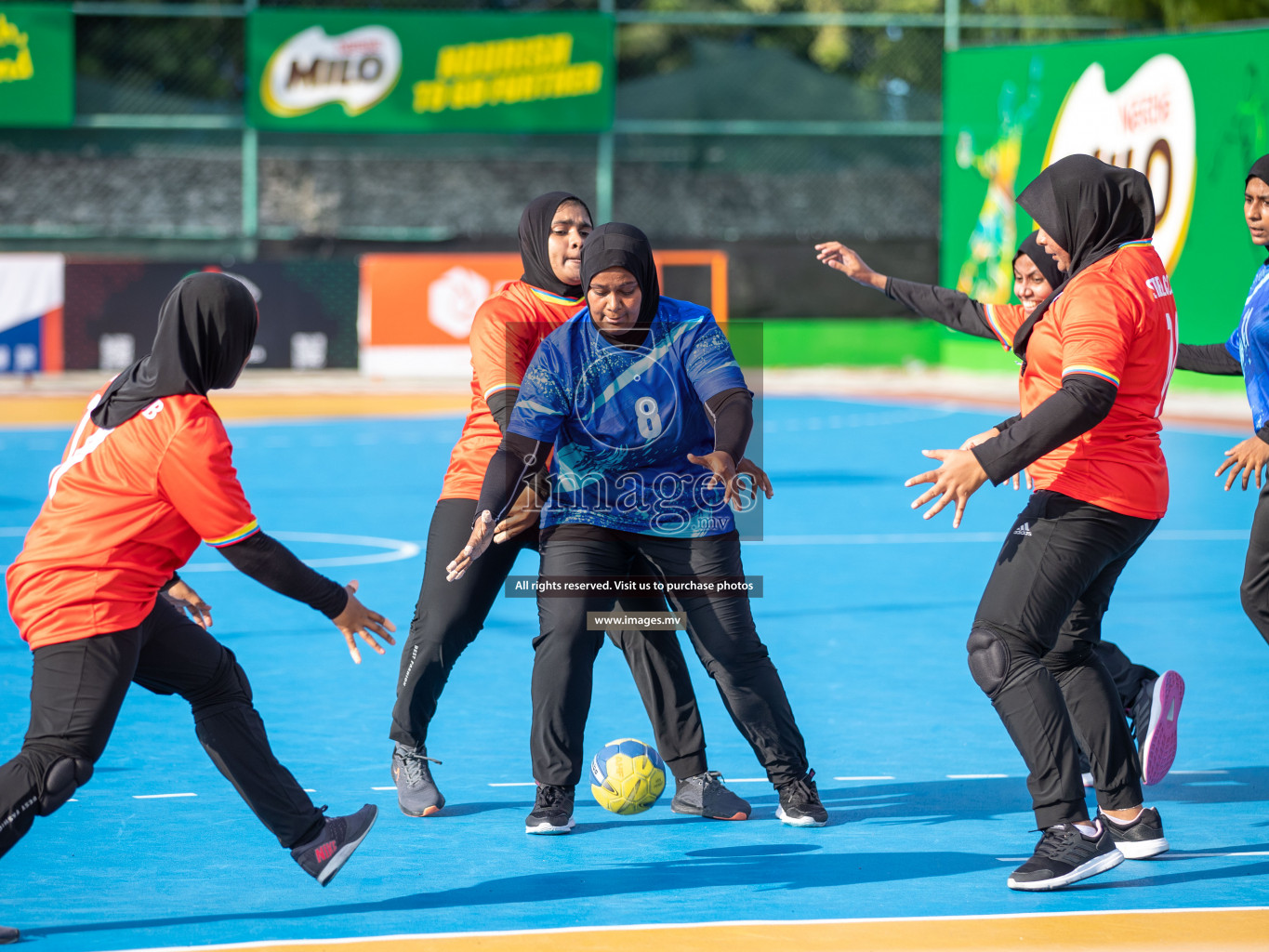 Day 7 of MILO 6th Inter Office Handball Tournament 2022 Photos by Ismail Thoriq & Shu Abdul Sattar