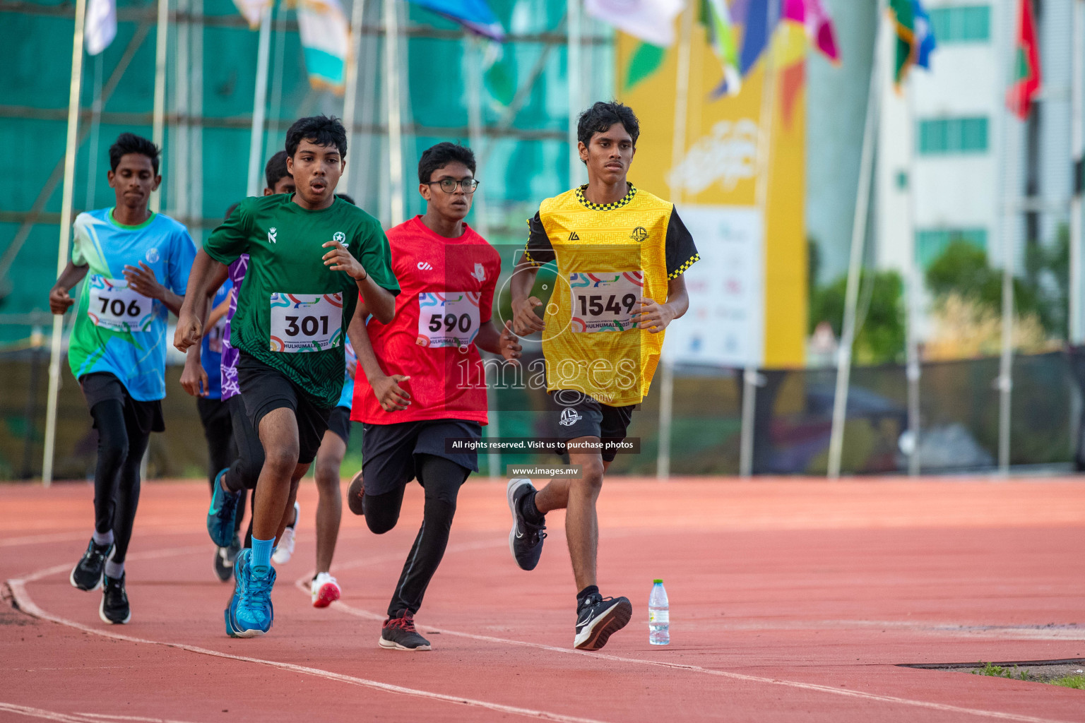 Day three of Inter School Athletics Championship 2023 was held at Hulhumale' Running Track at Hulhumale', Maldives on Tuesday, 16th May 2023. Photos: Nausham Waheed / images.mv