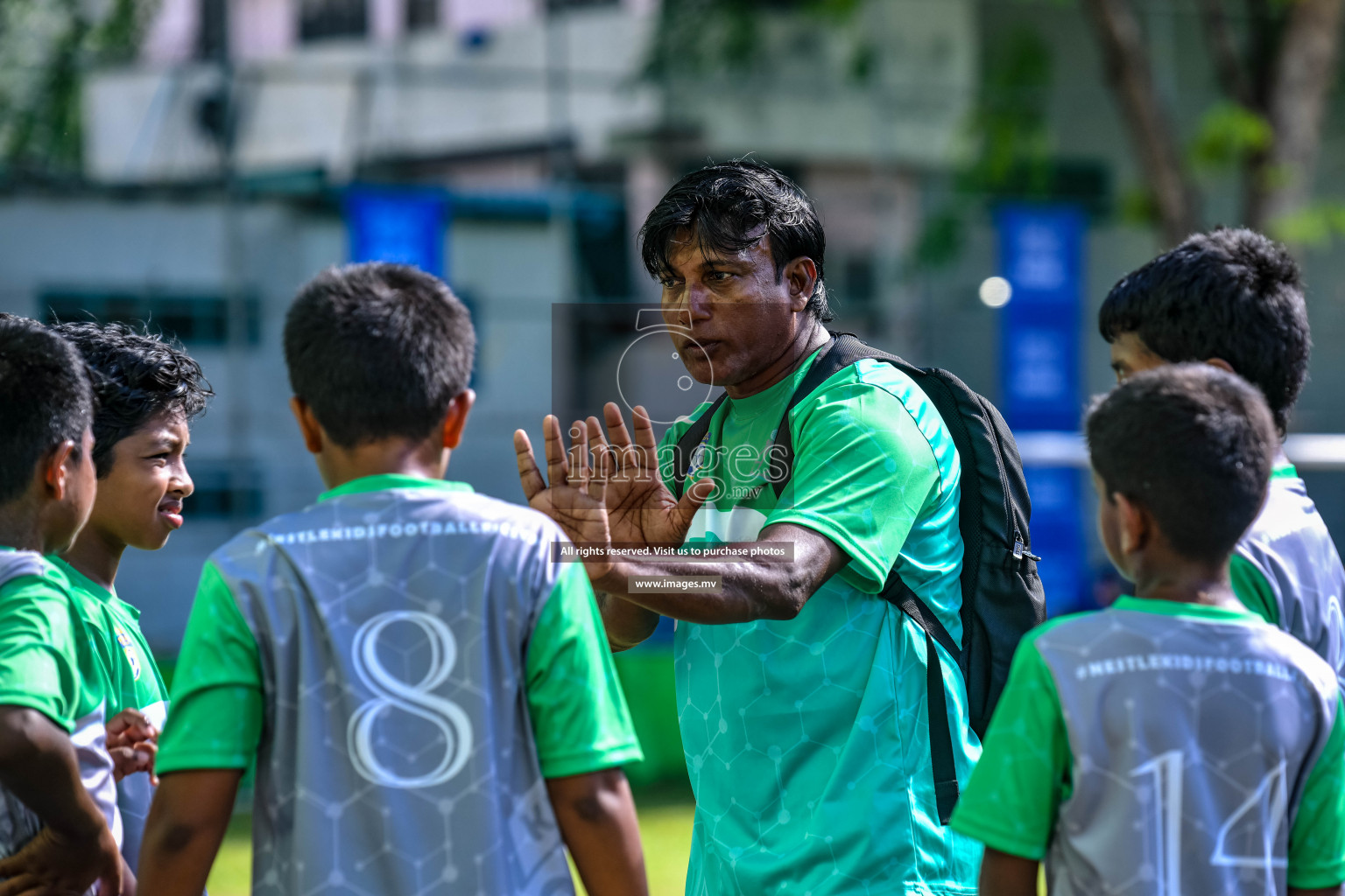 Day 2 of Milo Kids Football Fiesta 2022 was held in Male', Maldives on 20th October 2022. Photos: Nausham Waheed/ images.mv