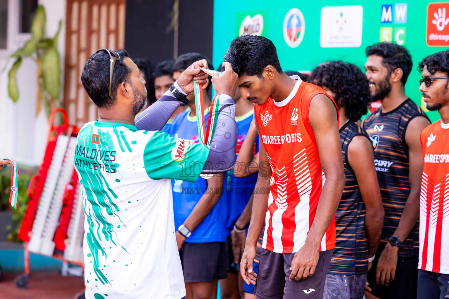 Day 3 of 12th Milo Association Championships was held in Ekuveni Track at Male', Maldives on Saturday, 26th April 2025. Photos: Nausham Waheed  / images.mv