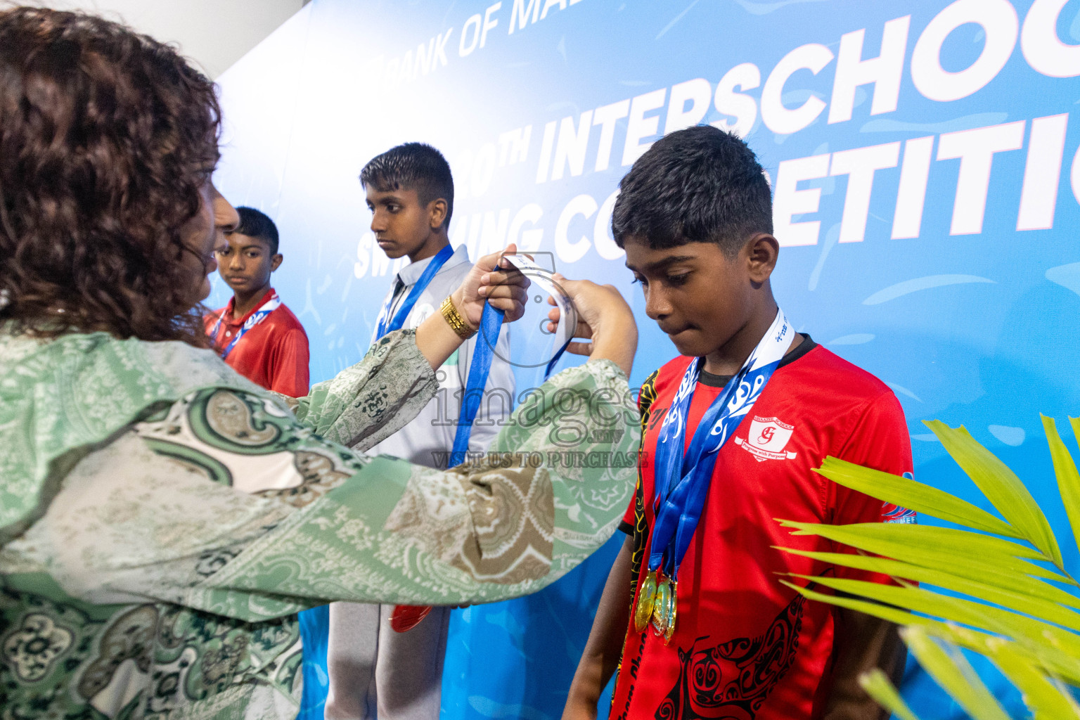 Day 4 of 20th Inter-school Swimming Competition 2024 held in Hulhumale', Maldives on Tuesday, 15th October 2024. Photos: Ismail Thoriq / images.mv