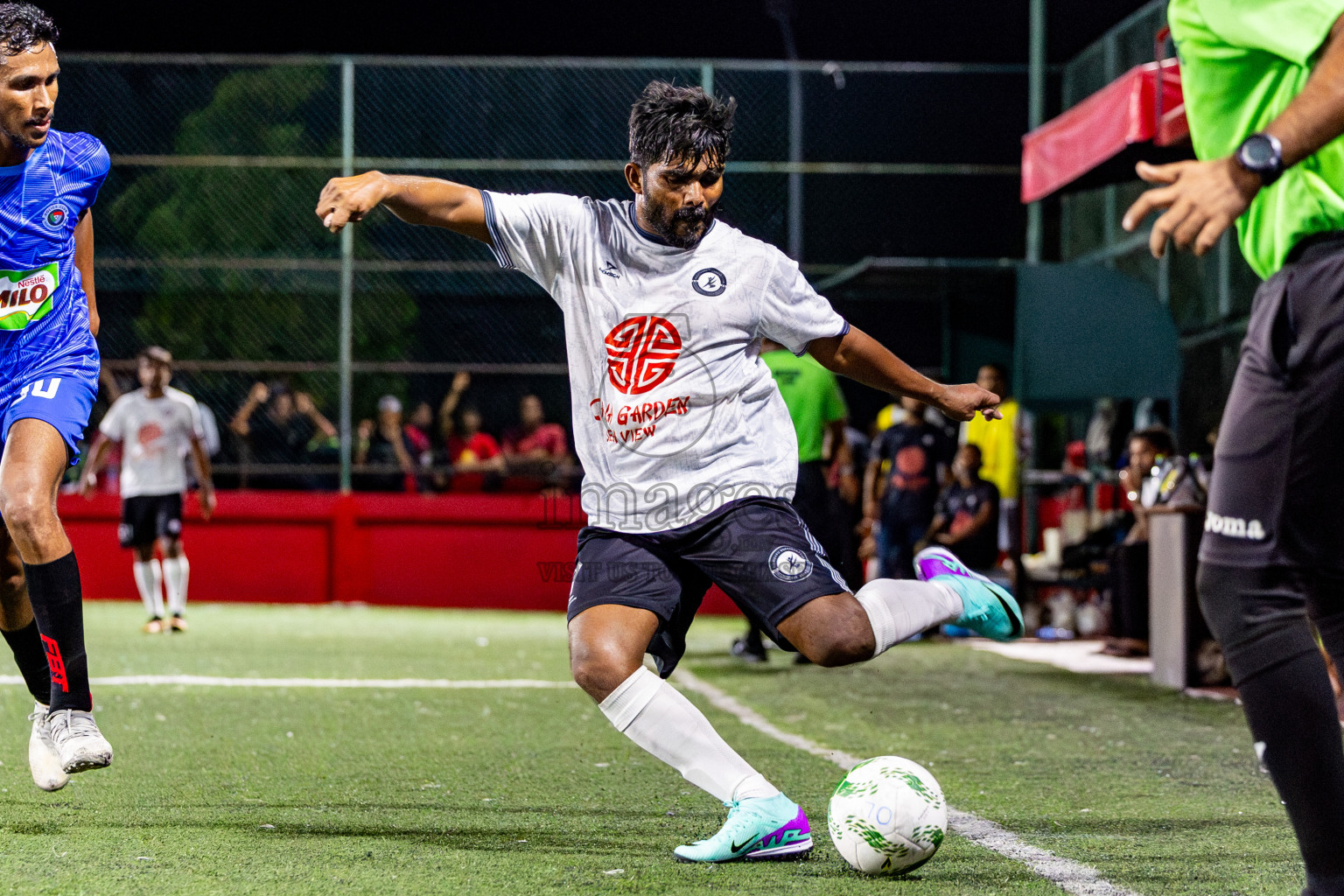 Kulhivaru Vuzaara vs Police Club in Day 15 of Office League 2025 was held on Friday, 2nd May 2025 in Hulhumale', Maldives. Photos: Nausham Waheed / images.mv
