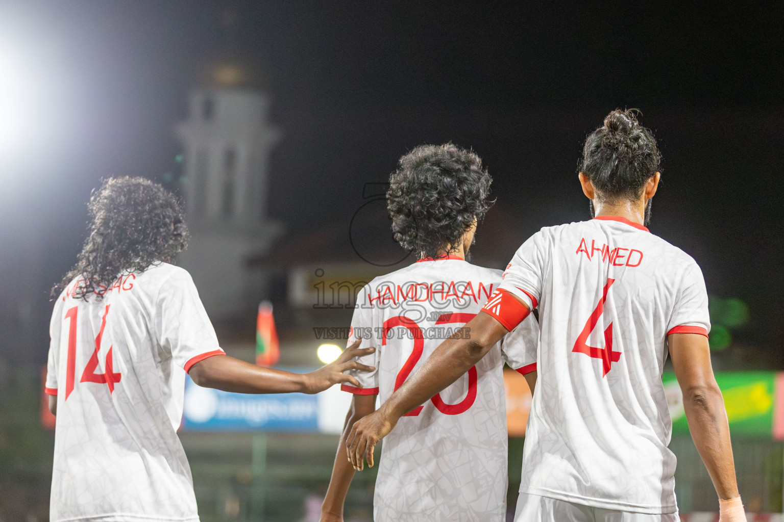 Team Allied vs Club Aasandha in Club Maldives Cup 2024 held in Rehendi Futsal Ground, Hulhumale', Maldives on Monday, 23rd September 2024. 
Photos: Mohamed Mahfooz Moosa / images.mv