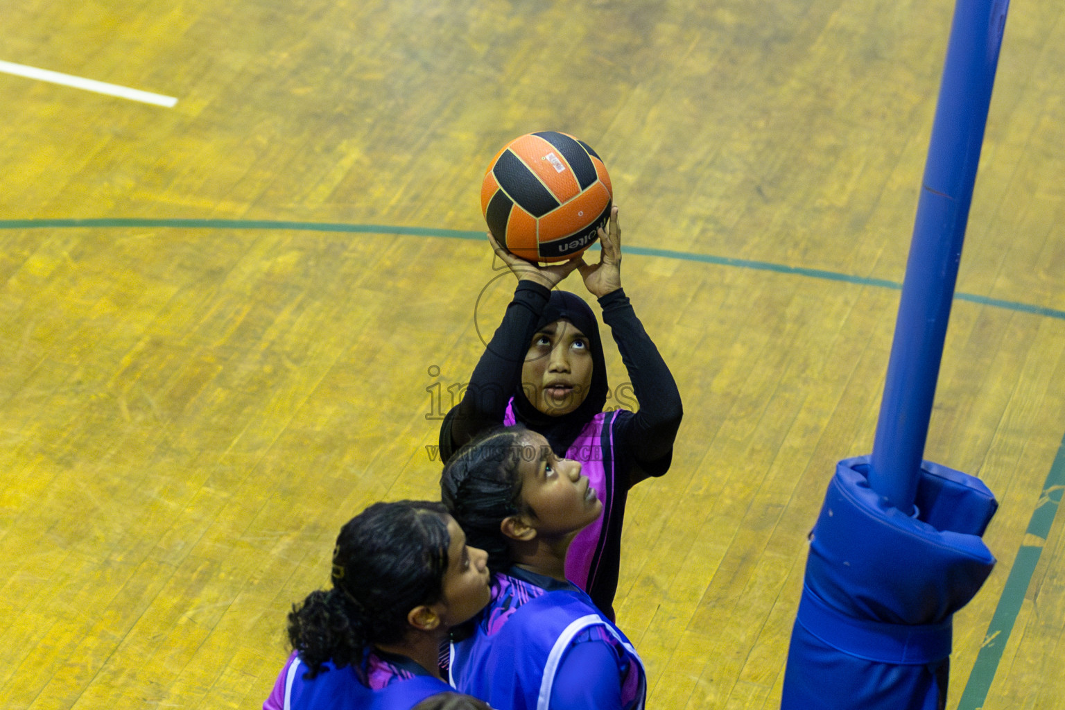 Day 3 of 21st National Netball Tournament was held in Social Canter at Male', Maldives on Friday, 10th May 2024. Photos: Mohamed Mahfooz Moosa / images.mv