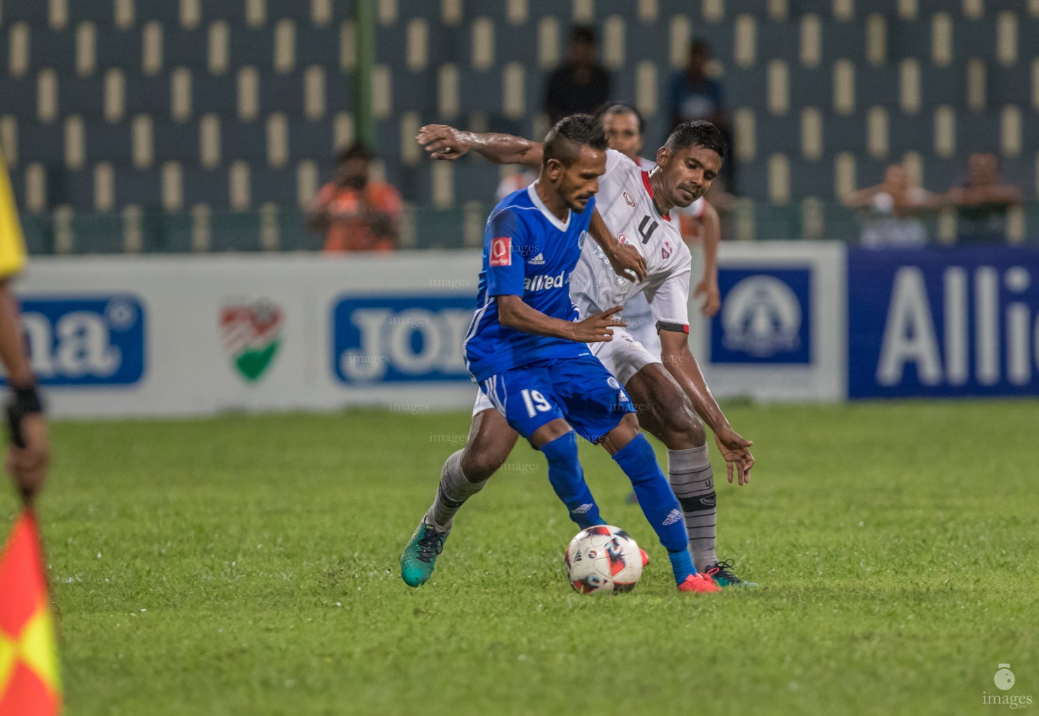 TC Sports Club  vs  New Radiant Sports Club in the second round of STO Male League. Male , Maldives. Friday  24 June 2017. (Images.mv Photo/ Abdulla Abeedh).