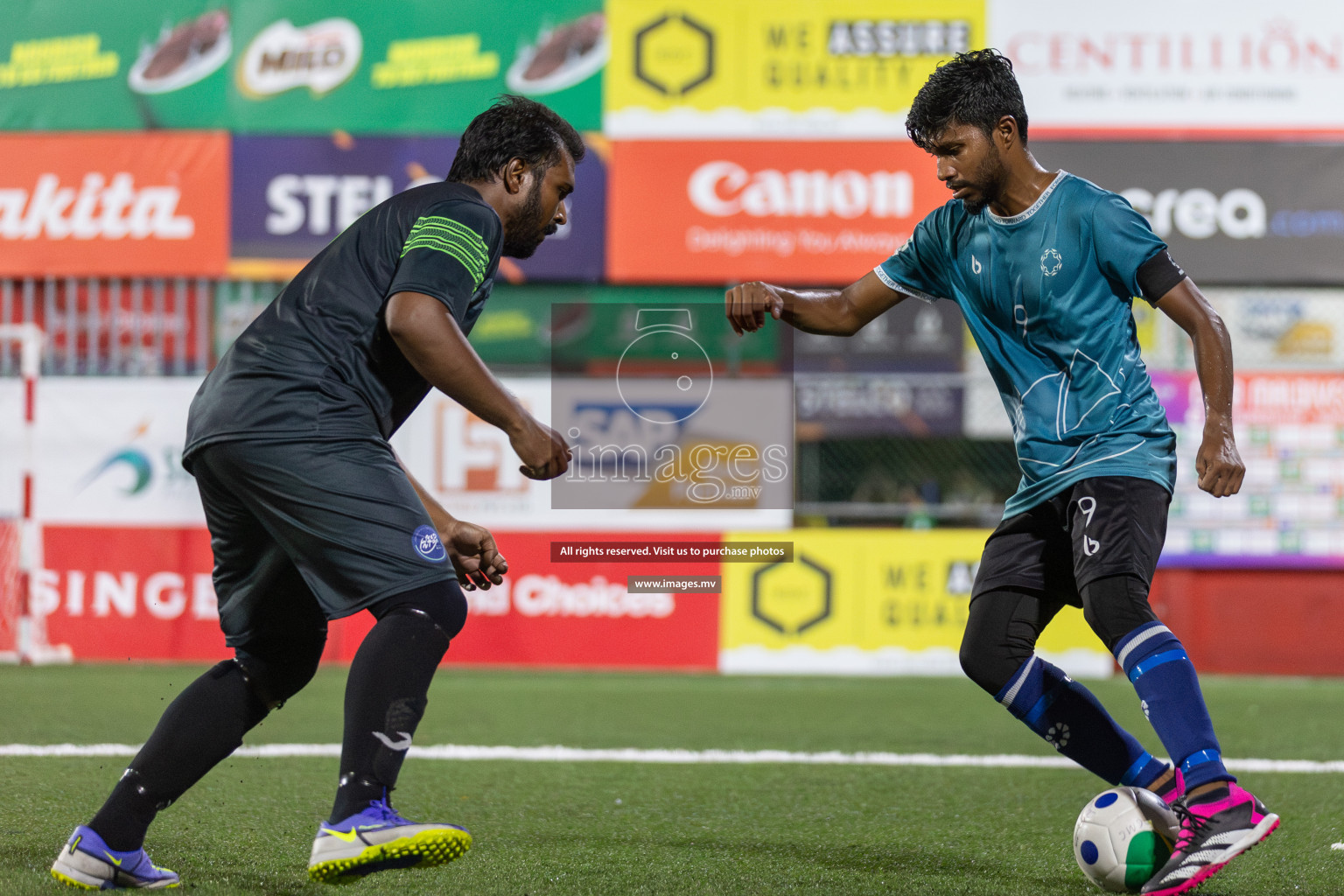 Mira SC vs Umraani Club in Club Maldives Cup Classic 2023 held in Hulhumale, Maldives, on Thursday, 20th July 2023 Photos: Mohamed Mahfooz Moosa / images.mv