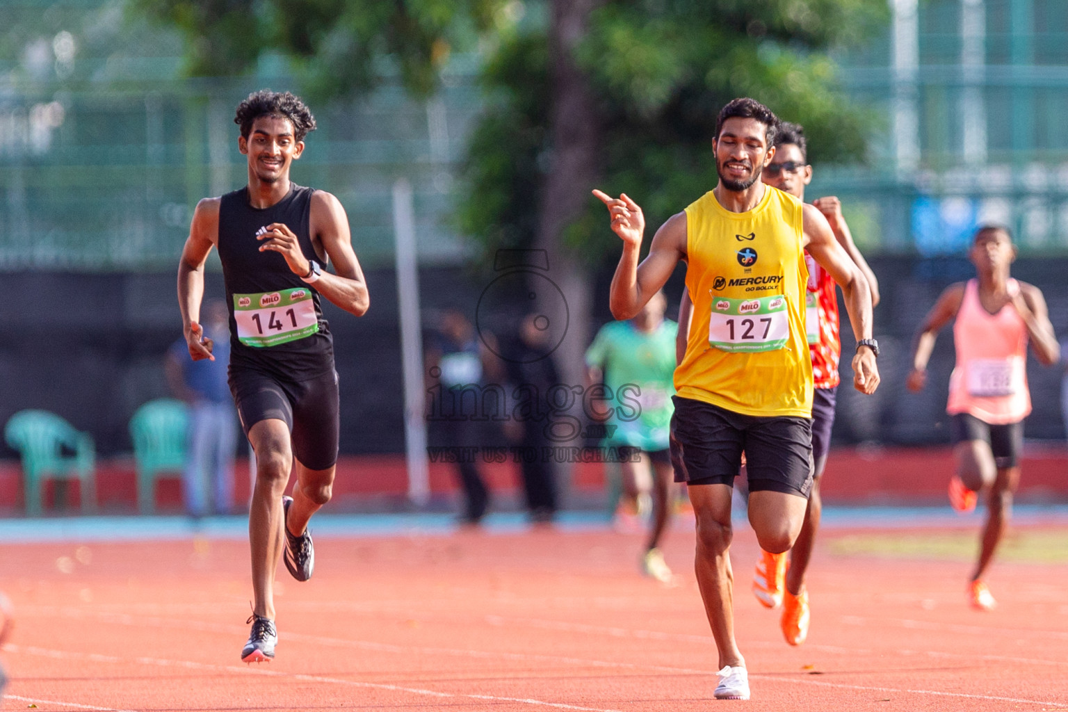 Day 1 of 33rd National Athletics Championship was held in Ekuveni Track at Male', Maldives on Thursday, 5th September 2024. Photos: Shuu Abdul Sattar / images.mv