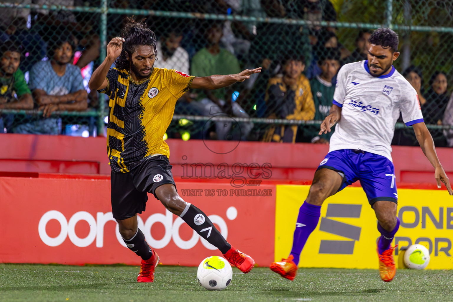 M Naalaafushi vs F Bilehdhoo in Day 32 of Golden Futsal Challenge 2024, held on Saturday, 17th February 2024 in Hulhumale', Maldives 
Photos: Ismail Thoriq / images.mv