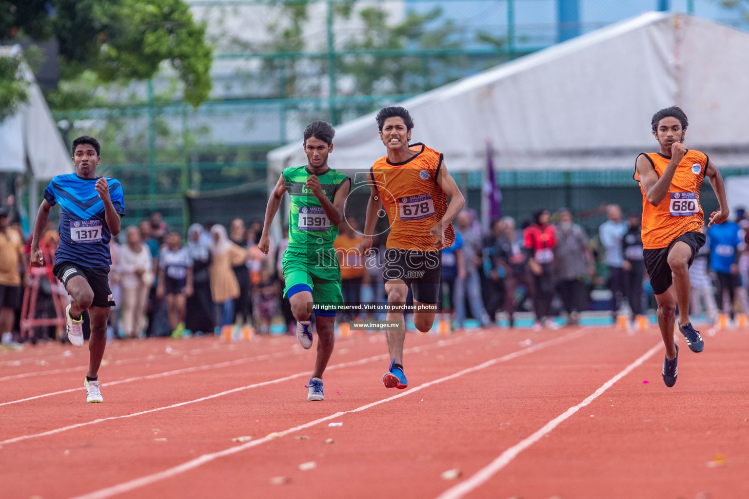 Day 1 of Inter-School Athletics Championship held in Male', Maldives on 22nd May 2022. Photos by: Nausham Waheed / images.mv