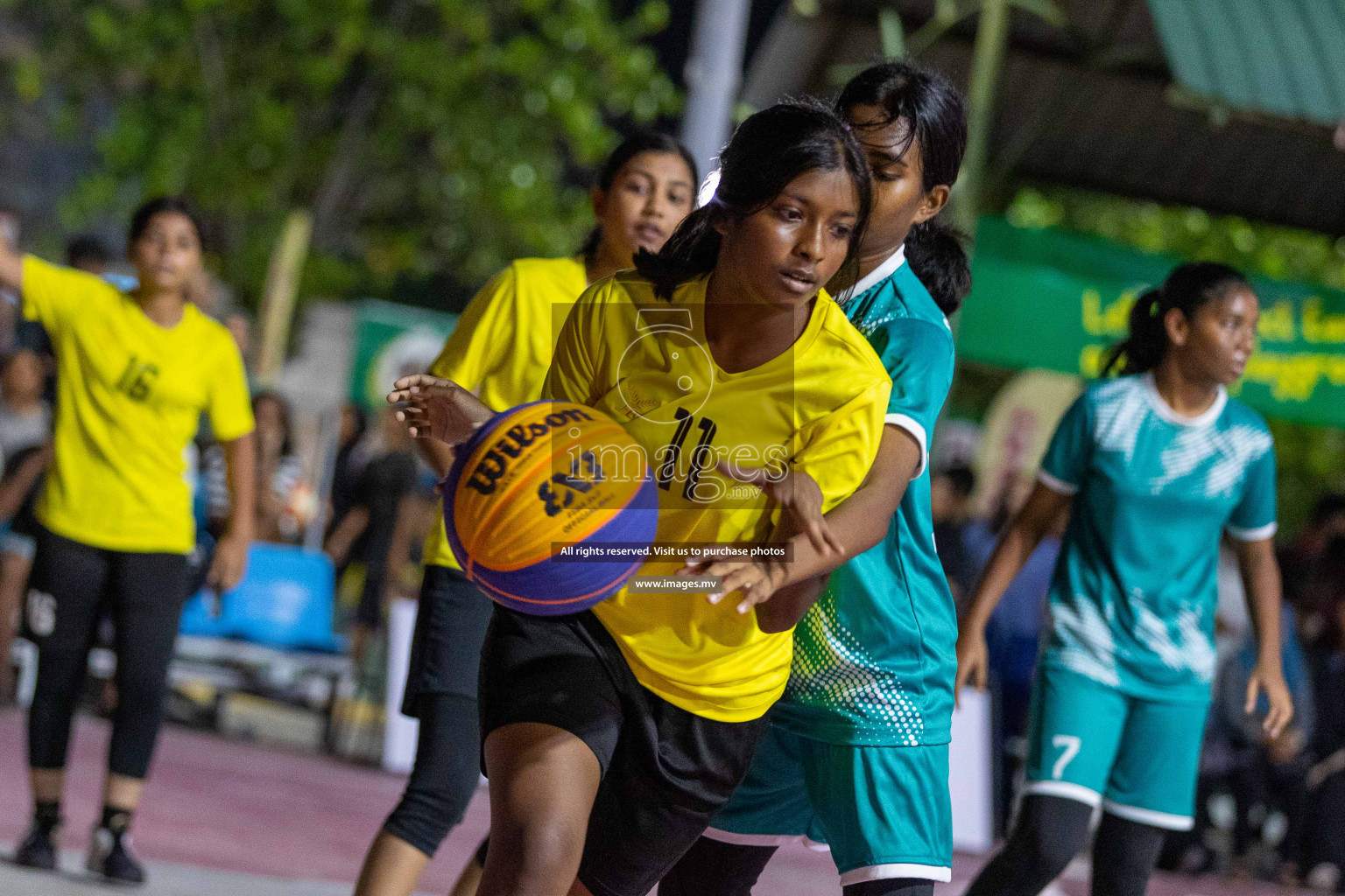 Day4 of Slamdunk by Sosal on 15th April 2023 held in Male'. Photos: Ismail Thoriq / images.mv