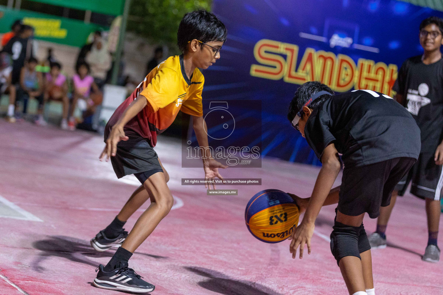 Day4 of Slamdunk by Sosal on 15th April 2023 held in Male'. Photos: Ismail Thoriq / images.mv