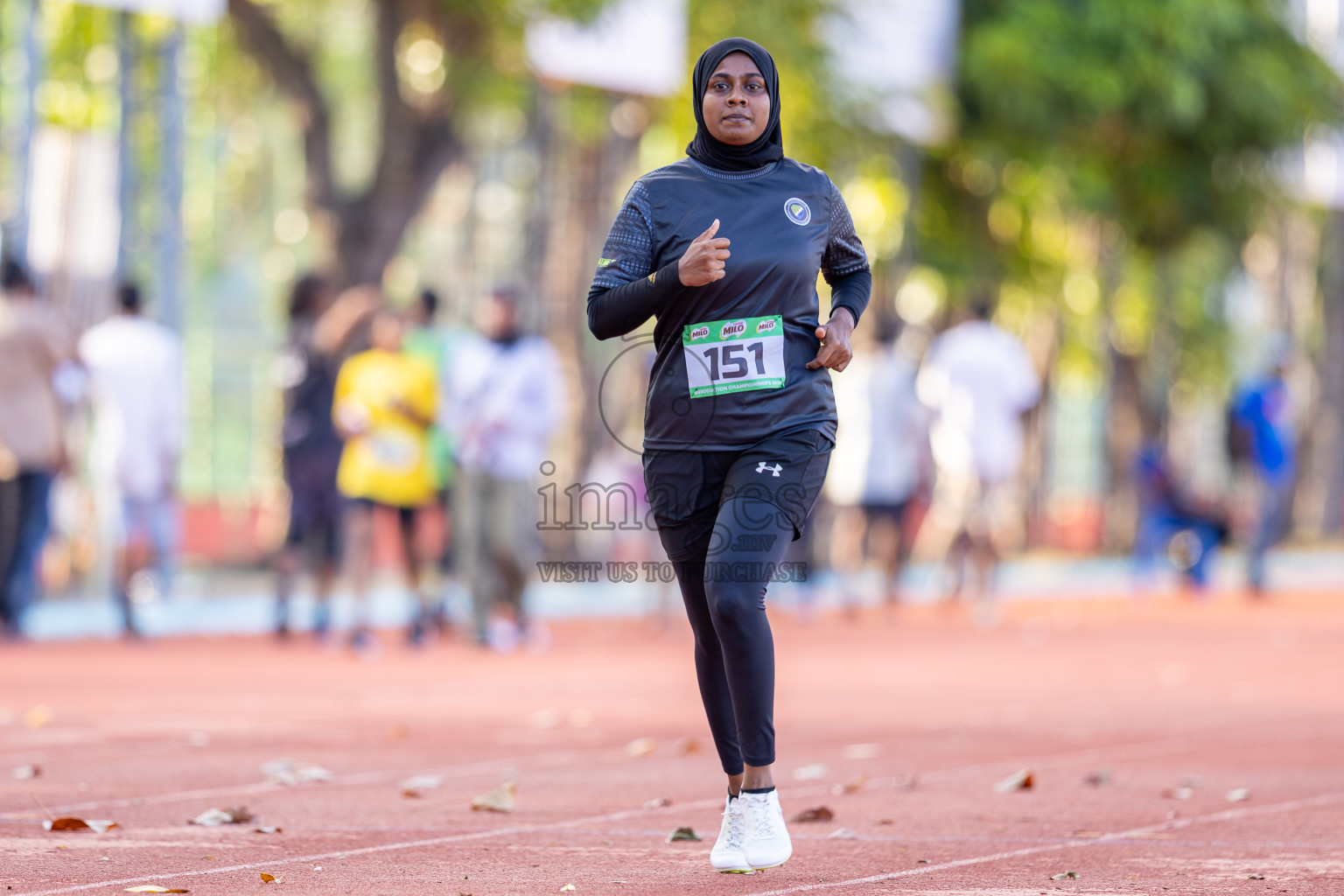 Day 1 of 12th Milo Association Championships was held in Ekuveni Track at Male', Maldives on Thursday, 24th April 2025. Photos: Ismail Thoriq / images.mv
