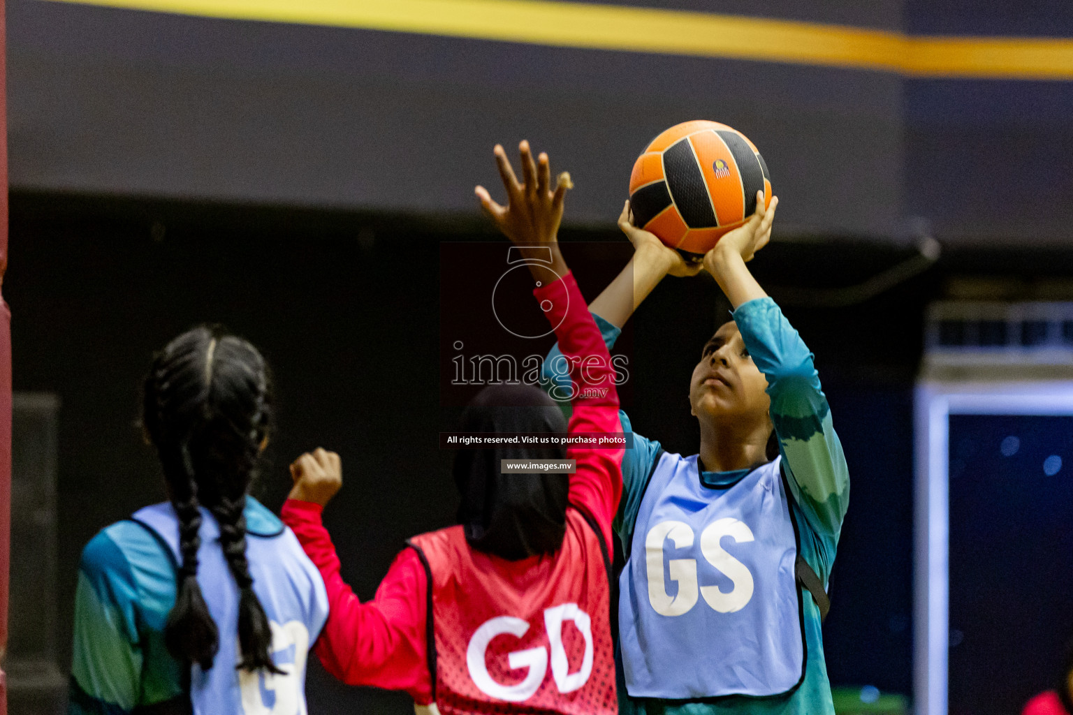 Day 8 of 24th Interschool Netball Tournament 2023 was held in Social Center, Male', Maldives on 3rd November 2023. Photos: Hassan Simah, Nausham Waheed / images.mv