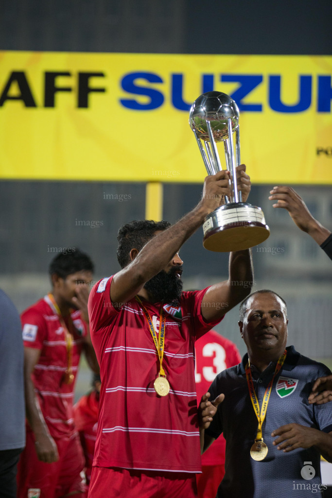 India vs Maldives in SAFF Suzuki Cup 2018 Finals in Dhaka, Bangladesh, Saturday, September 15, 2018. (Images.mv Photo/Hussain Sinan)