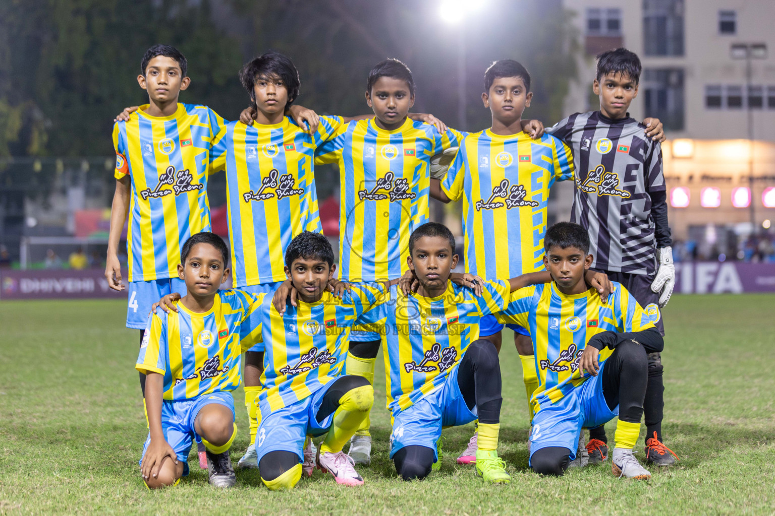 TC vs Valencia  (U12) in Day 5 of Dhivehi Youth League 2024 held at Henveiru Stadium on Friday 29th November 2024. Photos: Shuu Abdul Sattar/ Images.mv