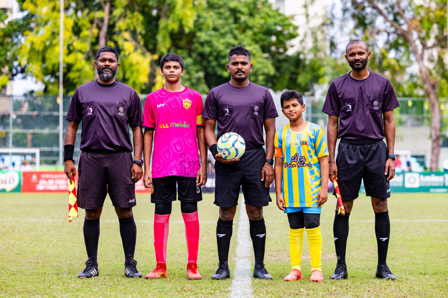 Under 12 United Victory vs Valancia on day 3 of Dhivehi Youth League 2024 held at Henveiru Stadium on Saturday, 23rd November 2024. Photos: Nausham Waheed/ Images.mv