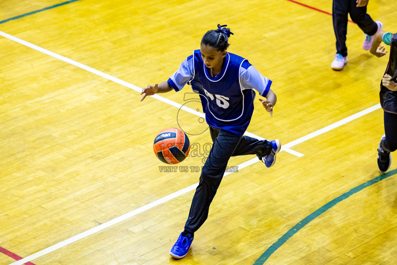 Day 3 of 25th Inter-School Netball Tournament was held in Social Center at Male', Maldives on Sunday, 11th August 2024. Photos: Nausham Waheed / images.mv