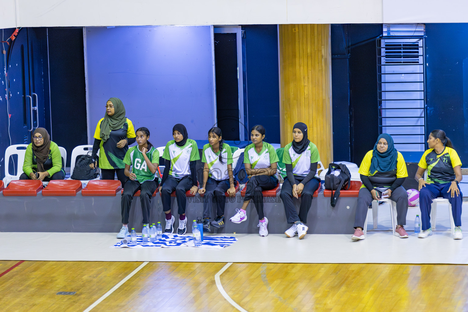 Day 14 of 26th Inter-School Netball Tournament 2025 was held in Social Center Indoor Hall on Tuesday, 4th November 2025. Photos: Areef Adam / images.mv