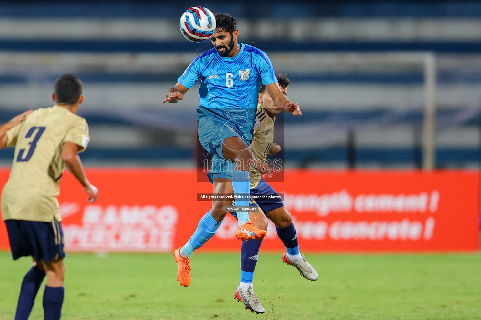 India vs Kuwait in SAFF Championship 2023 held in Sree Kanteerava Stadium, Bengaluru, India, on Tuesday, 27th June 2023. Photos: Nausham Waheed, Hassan Simah / images.mv